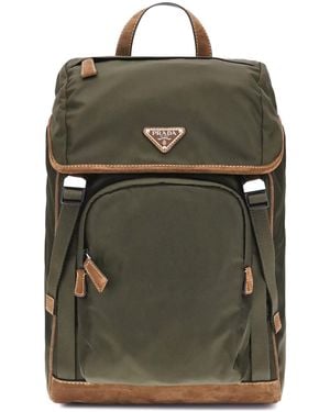 Prada Re-Nylon Backpack - Green