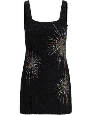 STAUD Sable Dress Nylon; Elastane - Black