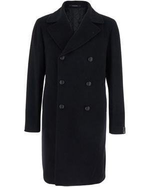 Tagliatore Cappotto Doppiopetto Arden In - Blue