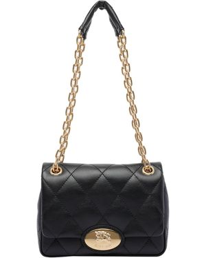 Burberry Strand Small Quilted Bag - Black