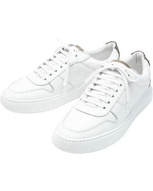 Herno Trainers Sh001Um-Shoe6 B.Co-Giallo - White