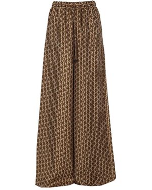 Max Mara Pants Larino - Brown