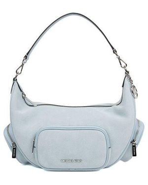 Michael Kors Shoulder Bag Leather Shoulder-Bags - Blue