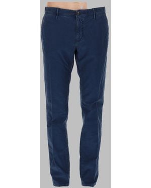 Incotex Jeans Cotton Trousers - Blue