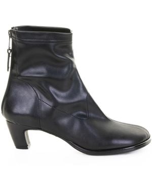 Elena Iachi Boots Pelle Di Vitello - Black
