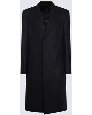 Givenchy Dark Wool Coat - Black