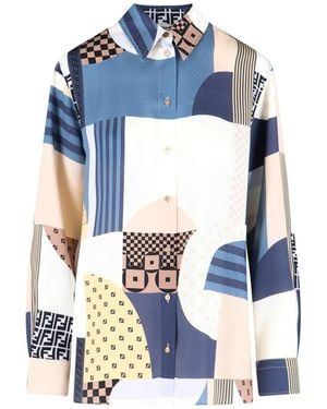 Fendi Shirts - Blue