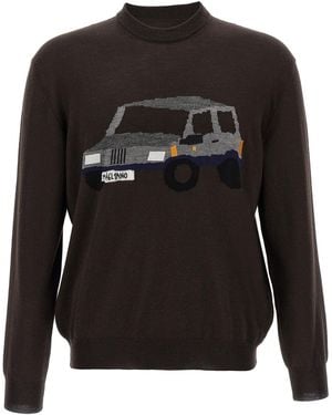 Magliano Pandino Jumper Wool Jumper, Cardigans - Black