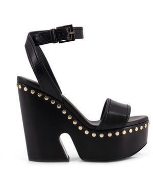 Givenchy Leather Sandals With Studs - Black