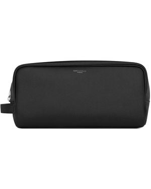 Saint Laurent Beauty Case Main: Calf Skin Clutch Bags - Black