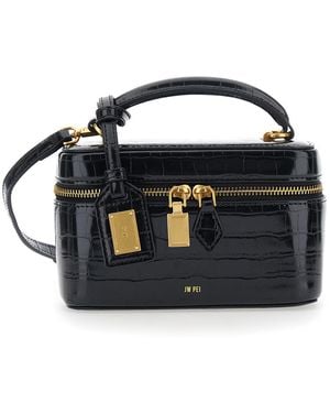 JW PEI Handbag Cleo Leather Polyester Handbags - Black