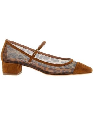 Aquazzura Mayor Court Shoes - Brown