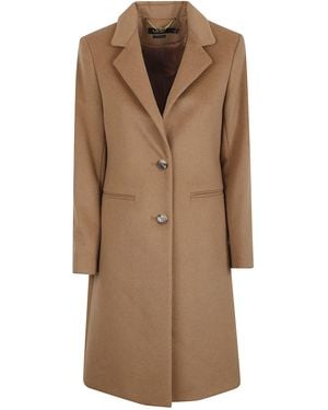 Ralph Lauren 'Wool Sb-Lined-Coat - Brown