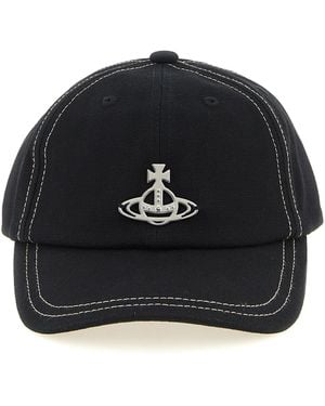 Vivienne Westwood 'Edgewear' Cap - Black