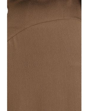 Petar Petrov Dress Asymmetric Silk - Brown