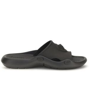 Versace Rubber Sandals - Black