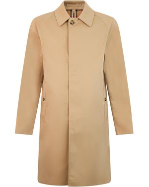 Burberry Trench Coat Classic Cotton - Natural