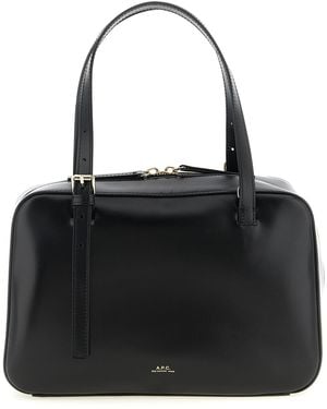 A.P.C. Virginie Box Handbag - Black