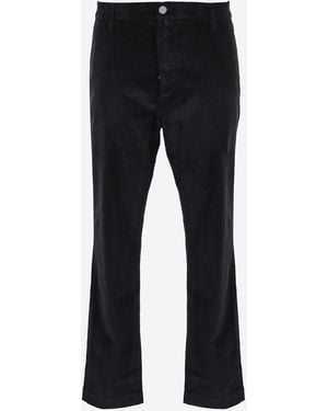 Jacob Cohen Trousers Stretch Cotton Velvet - Blue