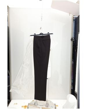 Dior Trousers Wool - Black