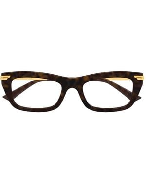 Bottega Veneta Bottega Veneta Bv1371O Linea Ribbon 002 Havana Glasses - Brown