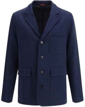 Gucci Cotton Jersey Jacket - Blue