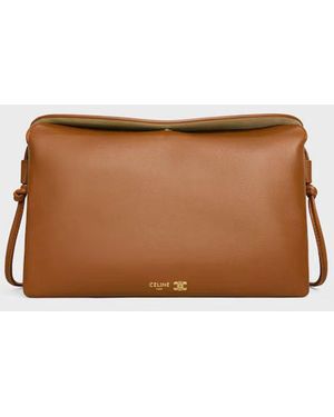 Celine Celine Caramel Leather Shoulder Bag — Caramel - Brown