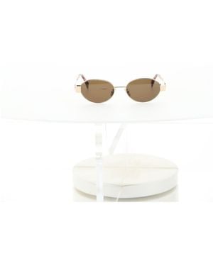 Celine Sunglasses Triomphe Rose- Metal - White