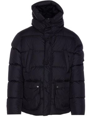 Herno Multi Pockets Bomber - Blue