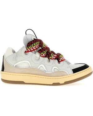 Lanvin Curb Sneaker - White