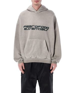 Fear Of God Essentials 90S Hoodie - Grey