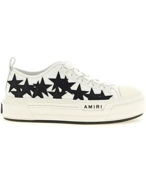 Amiri Stars Court Low Sneakers - White