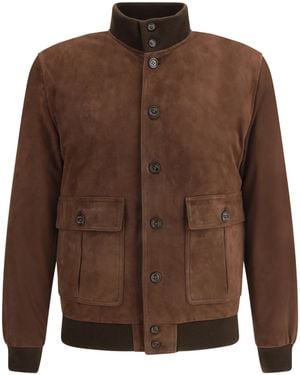 Valstar Leather Jacket Calf Bos Taurus - Brown