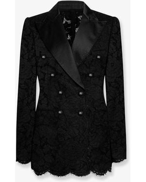 Dolce & Gabbana Lace Dress - Black