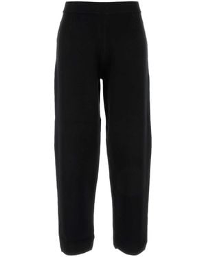 MM STUDIO Viscose Blend Dula Pant - Black
