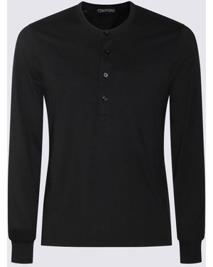 Tom Ford Cotton T-Shirt - Black