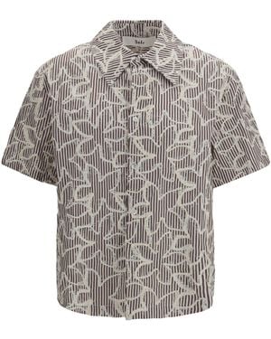 Séfr Dayot Shirt Cotton; Polyester - Grey