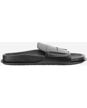 Jacquemus Leather Mocassin Sandal - Grey