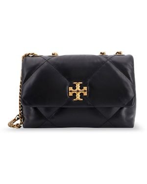 Tory Burch Kira Diamond Leather Crossbody Bag - Black