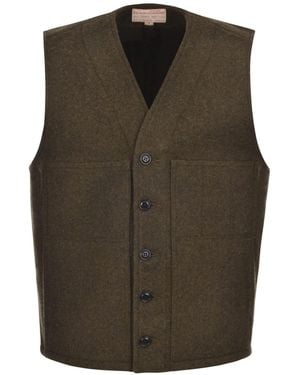 Filson Mackinaw Wool Vest - Green