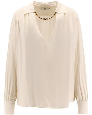 Elisabetta Franchi Viscose Shirt - White