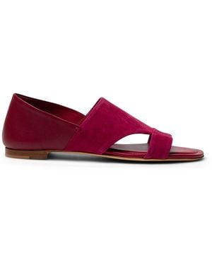 Tod's Tods Open-Toe Pumps - Red