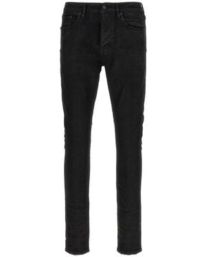 Purple P001 Jeans - Black