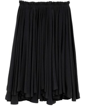 Ami Paris Ami Skirts Main Material Acetate - Black