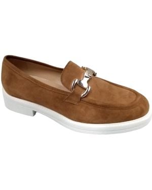 Luca Grossi Flairtal Morsetto Suede Shoe - Brown