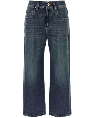 Brunello Cucinelli Contemporary Square Jeans - Blue