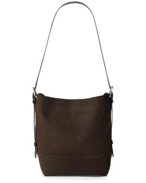 Lemaire Small Belted Tote Bag - White
