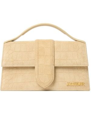 Jacquemus Le Grand Bambino Leather Handbag - Natural