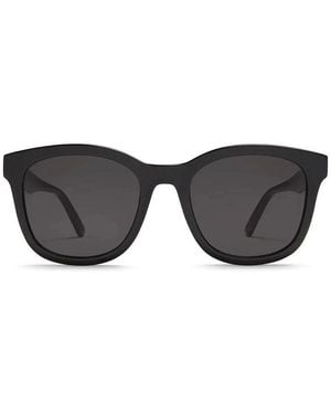 Bottega Veneta Sunglasses Square Full Rim, Frame And Lens Bv1080Sk001 - Black