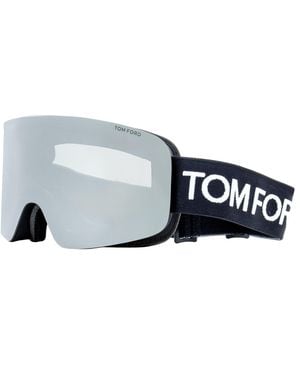 Tom Ford Interchangeable Lens Ski Goggles Tf1124 01C Ft1124 - Black